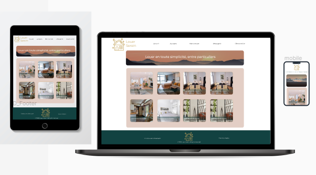 aperçu page projet Louer serein