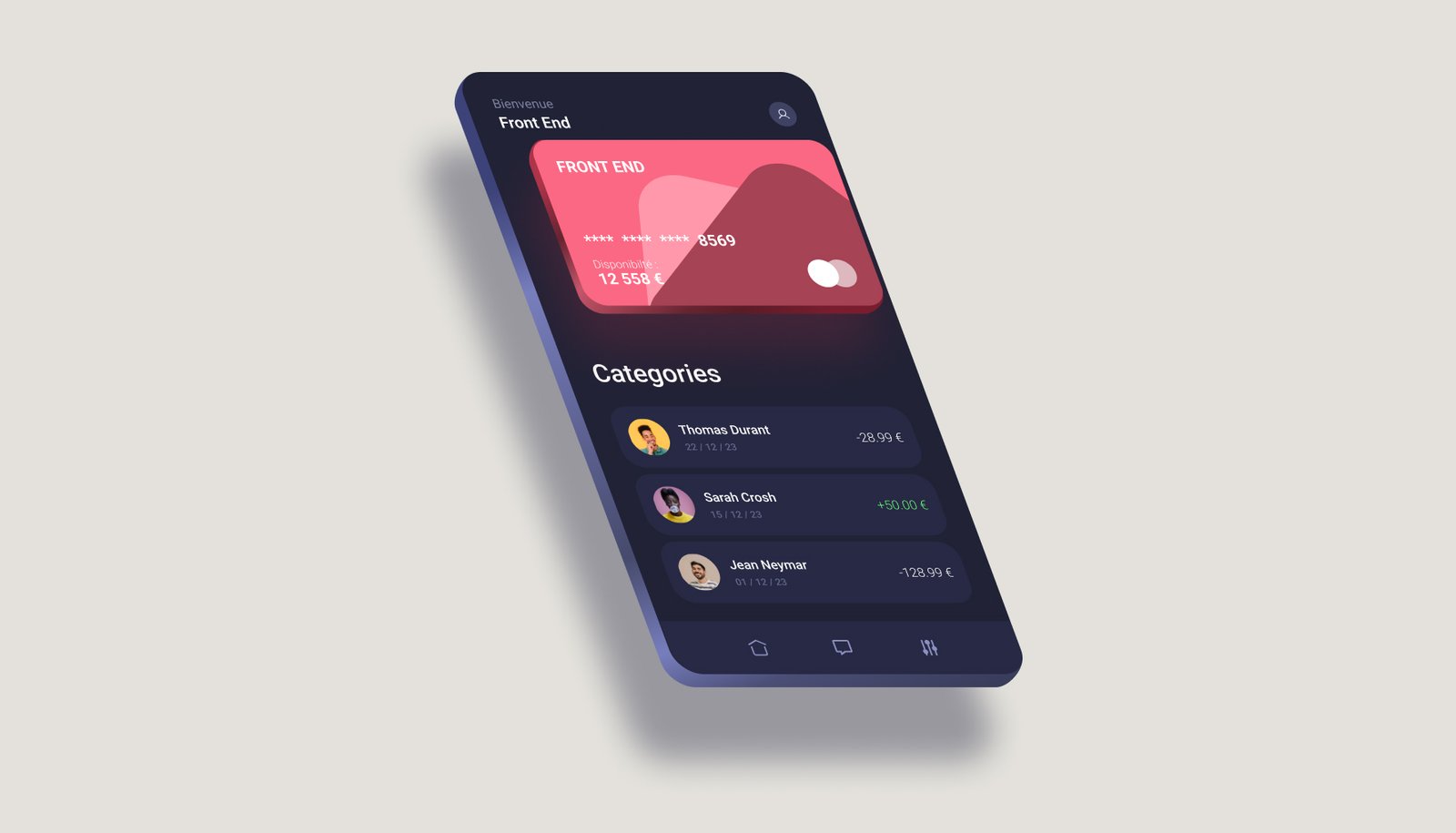 aperçu figma smartphone 3D